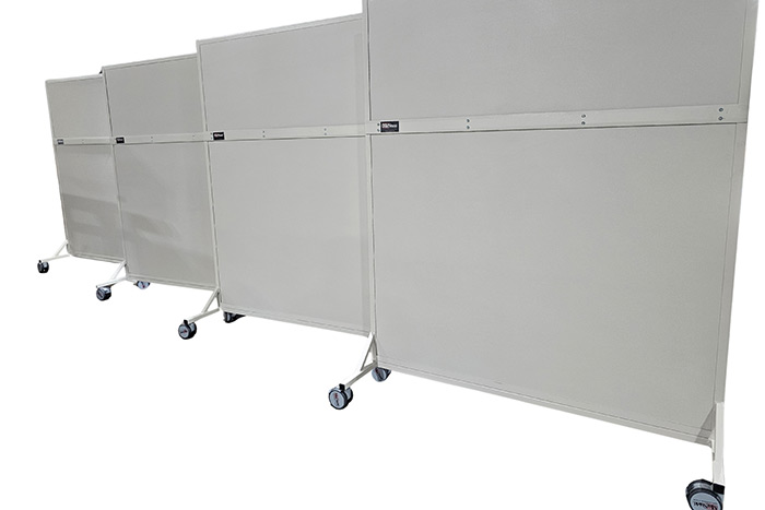 Solving Aerospace NDT Challenges with Mobile Barrier Systems Solving Aerospace NDT Challenges with Mobile Barrier Systems