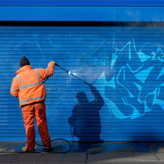 Surface Protection with Anti-Graffiti Powder Coating