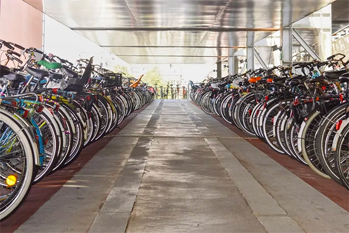 The Essential Guide to Bike Parking - Site planning and installation for bike racks, lockups, and lockers