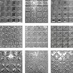 Tin Ceiling Pattern Charts
