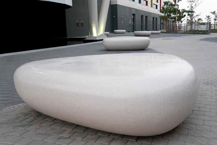 Urbastyle Concrete Street Furniture by Wausau Tile
