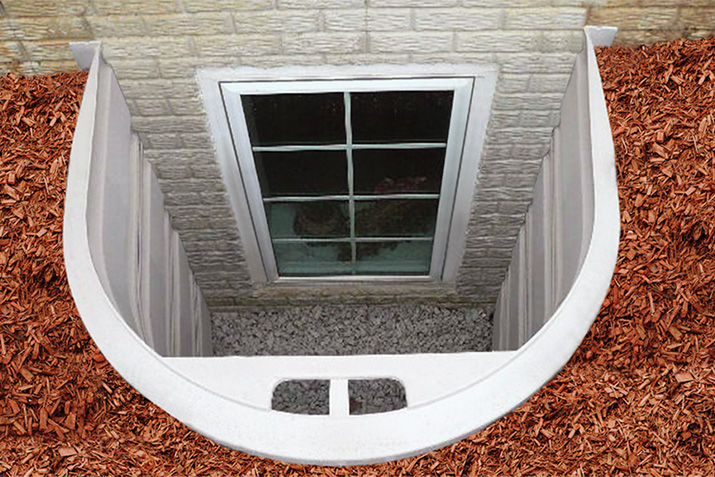 Window Wells add natural daylight to any underground space