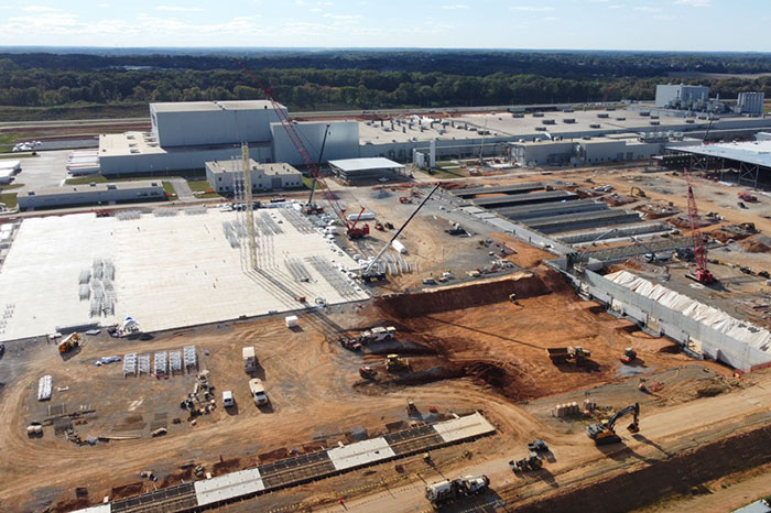 Xypex at Hankook Tire Manufacturing Facility – Mat Slab and Foundation Clarksville, USA Xypex at Hankook Tire Manufacturing Facility – Mat Slab and Foundation Clarksville, USA