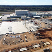 Xypex at Hankook Tire Manufacturing Facility – Mat Slab and Foundation Clarksville, USA