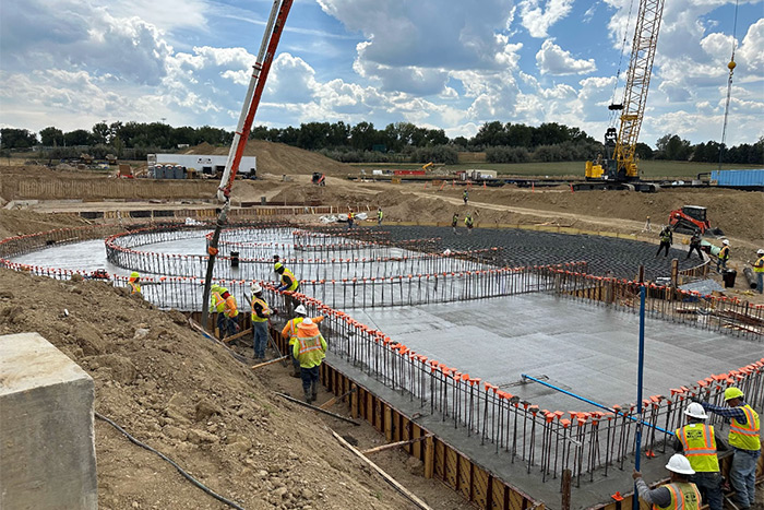 Xypex at Niwot Sanitation District, Longmont, Colorado, USA